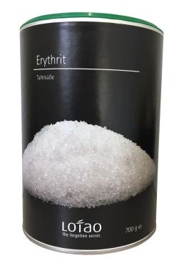 Tafelsüße auf der Grundlage von Erythritol